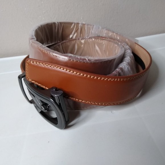 Brown Belt With Bird Buckle 50" - Picture 9 of 13